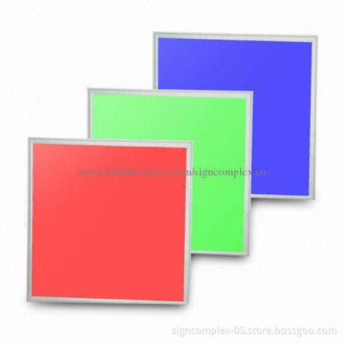 LED Panel Lights, Sized 600 x 600 x 16mm, 100 to 240V AC Input Voltage, 25W Power Consumption